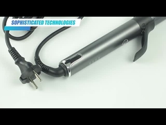 1つの蒸気のカールの細い棒の滑らかな毛の電気石のコーティングに付き陶磁器の毛の鉄の蒸気の毛まっすぐになる2つ