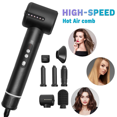 7 1つのヘアー ドライヤーのVolumizerのブラシレス高速速い風の毛の速いドライヤー セットで