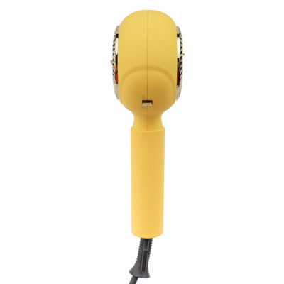 黄色い1600W Bldcのヘアー ドライヤーのMicrofilterの拡散器のノズルのヘアー ドライヤー